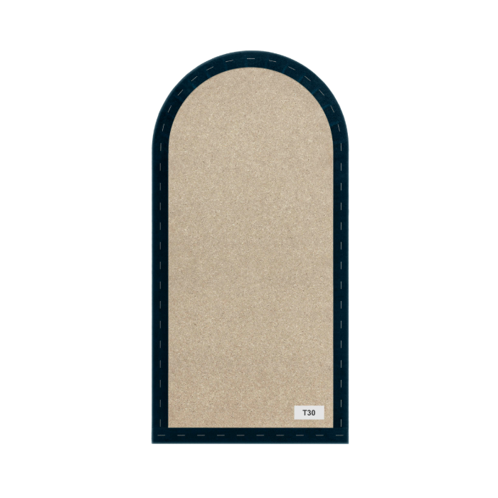 Polsterpaneel Granatblau 30 cm